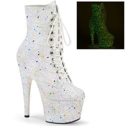 Varianten | Variants – White Multicoloured Glitter