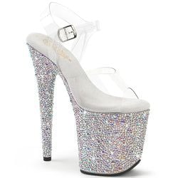 Varianten | Variants – Silver Multi Sized/Coloured Rhinestones