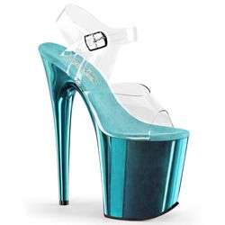 Flamingo 808 Chrome – Clear - Turquoise - Turquoise Chrome