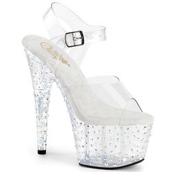 Varianten | Variants – Clear - White - Silver AB Multi-Sized Rhinestones