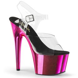 Chrome Platform – Clear - Black - Hot Pink Chrome