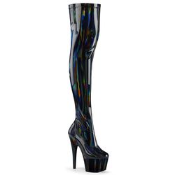 Holographic Upper – Black Holographic Stretch Patent