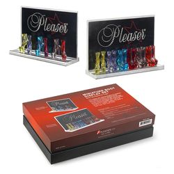 Pleaser Miniatuur Laarsjes Set + Display