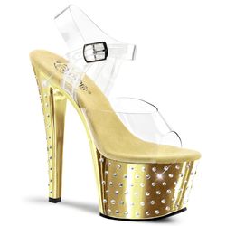 Varianten | Variants – Clear - Gold Chrome - Rhinestones