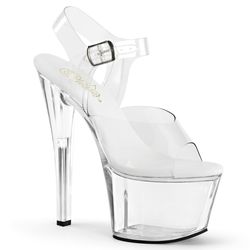 Varianten | Variants – Clear - White Faux Leather - Clear