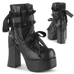 Ankle Boots – Charade 110 | Black Matte - Lace
