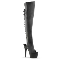 Faux Leather Upper – Black Matte