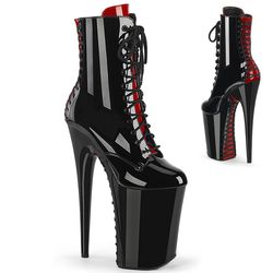 Black - Red Corset-Style