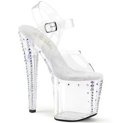 Varianten | Variants – Clear/White - Silver Rhinestones
