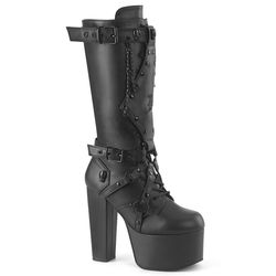 Knee Boots – Torment 218 | Black Matte