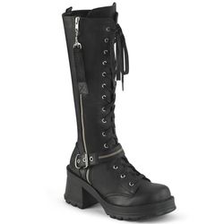 Bratty Knee High/Overknee – Bratty 206 | Black Matte