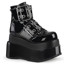 Bear 104 – Black Patent - Black Matte
