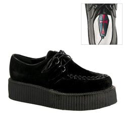 V-Creeper 502S | Black Faux Suede