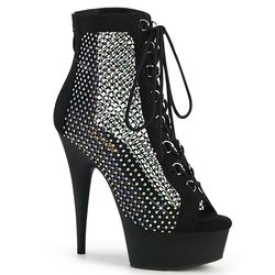 Delight 600-33 - Black/Rhinestones