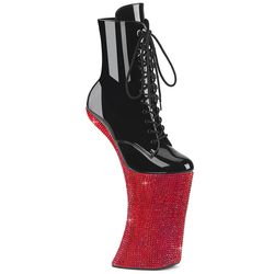 Black - Red Rhinestones