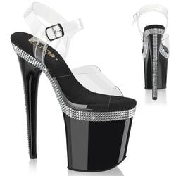 Varianten | Variants – 808MLS | Clear/Black - Silver Rhinestones