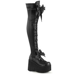Knee Boots/Overknees – Kera 303 | Black Matte