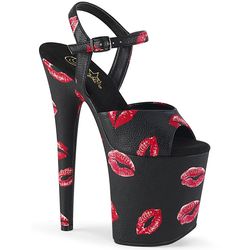 Varianten | Variants – Black Matte - Red Lip Print