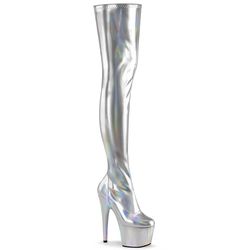 Holographic Upper – Silver Holographic Stretch Patent