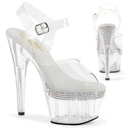 Varianten | Variants – Clear - White - Silver Rhinestones