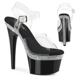 Varianten | Variants – Clear/Black - Silver Rhinestones