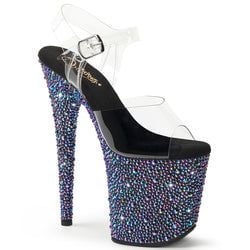 Varianten | Variants – Black Multi Sized/Coloured Rhinestones