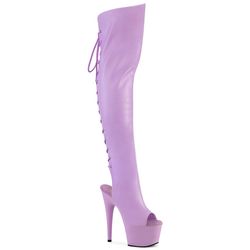 Faux Leather Upper – Lavender Matte