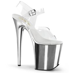 Flamingo 808 Chrome – Clear - White - Silver Chrome