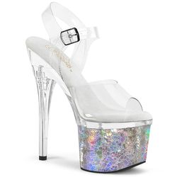 Varianten | Variants – Clear - Silver Crackle Holographic