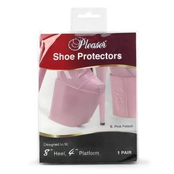 8" Patent | Pleaser Shoe Protectors – Baby Pink