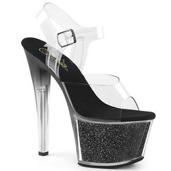 Varianten | Variants – Black Glitter - Black Tinted Heel