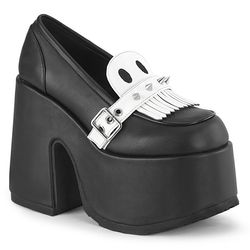 Low Shoes – Camel 58 | Black - White Matte