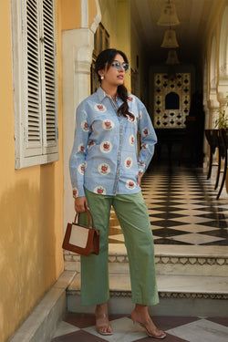 Pihu Co-ord set – Blue