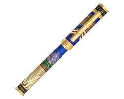 Sapphire Blue with Gold