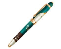 Color – Teal & Liquid Coffee with Gold