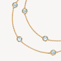 Gemstone – Sky Blue Topaz Double