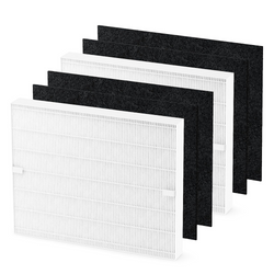 2 HEPA + 4 Carbon Filters