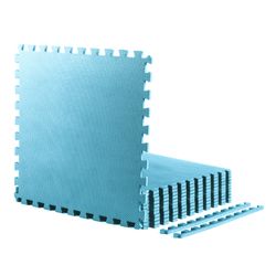 Ivory Wood Heavy-Duty Interlocking Foam Mat – Fitness Avenue