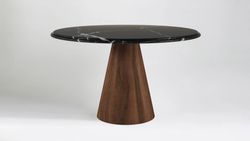 Black marble - Walnut wood