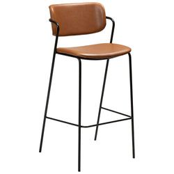 Färg – Vintage Light Brown/Black Metal - Konstläder