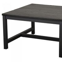 Färg –  Vintage Lakrits Soffbord 80x80 Svart