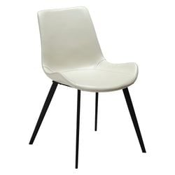 Bone White/Svart - Konstläder