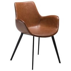 Vintage Light Brown/Svart - Konstläder