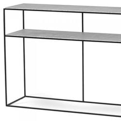 Avställningsbord Svart/Grå