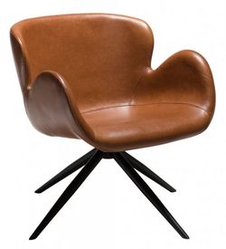 Ljusbrunt Vintagekonstläder