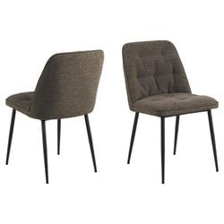 Matstol Monza tyg Taupe