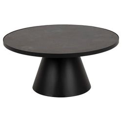 Utförande – Soffbord Rund 86 cm Svart