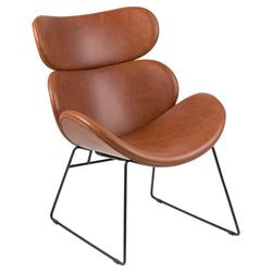 PU vintage Konjak/Svart