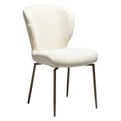 Frosted Almond/Antique Brass