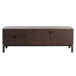 Mediabänk 160 cm Espresso